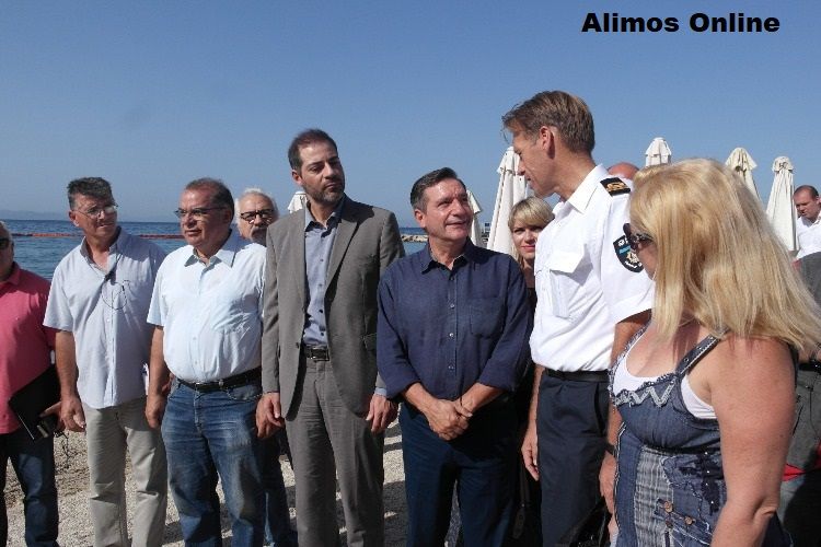Συνάντηση Ολλανδών εμπειρογνομώνων στον Άλιμο για να εκτιμήσουν την κατάσταση των ακτών