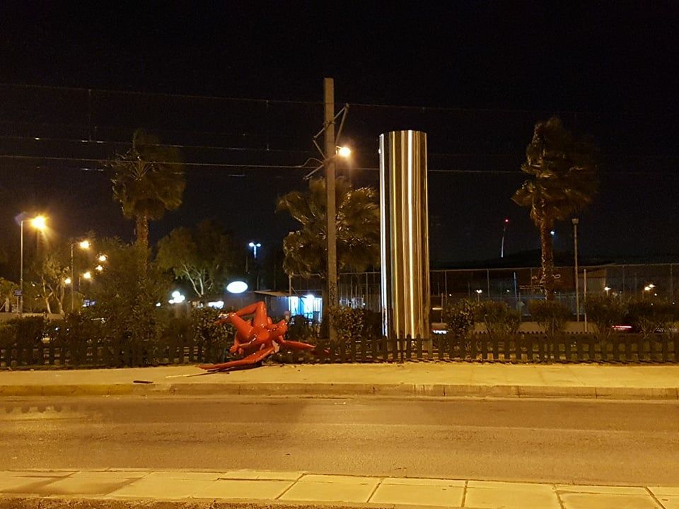 Κάτοικοι έριξαν τον «Phylax» χθες, ώστε να φανεί πως έπεσε από τον αέρα