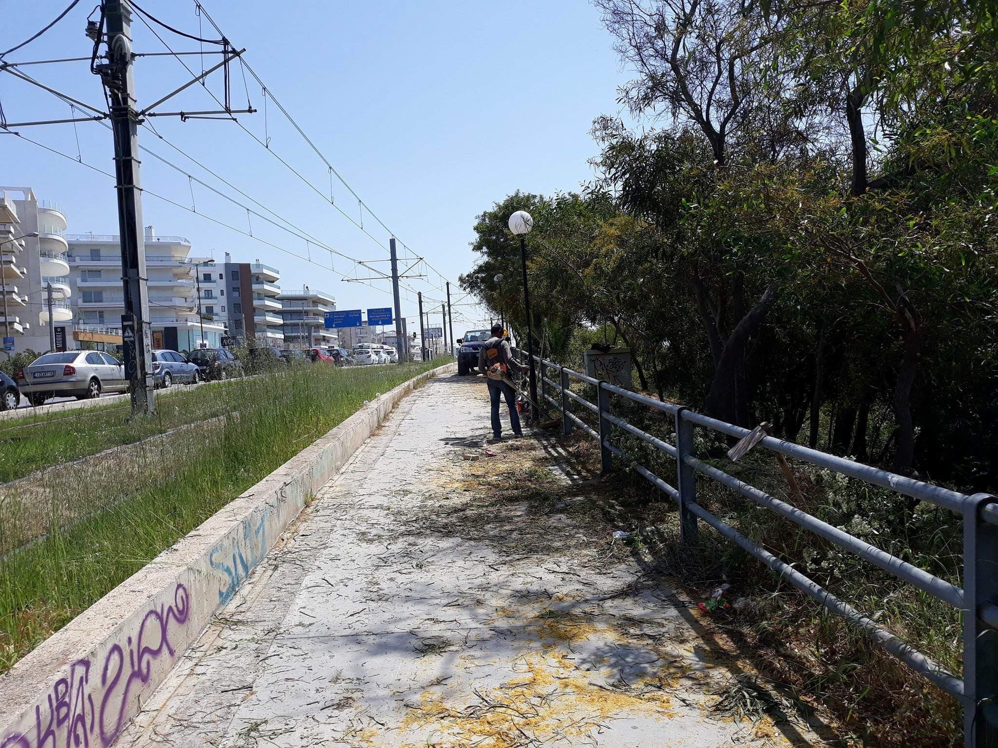 Καθαρισμός του παραλιακού μετώπου ενόψει του καλοκαιριού