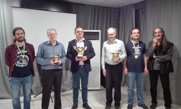 3ος αναδείχθηκε ο Αλιμιώτης Νίκος Δενδρινός στο Πανελλήνιο Πρωτάθλημα Λύσης Σκακιστικών Προβλημάτων