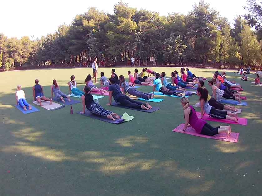 Yoga στο Πάρκο Παπάγου από τον Δήμο Αλίμου και με ειδική τιμή για τους Αλιμιώτες και τις Αλιμιώτισσες