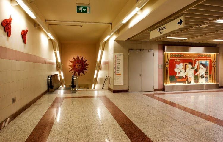 Έργα του Αλέκου Φασιανού σε σταθμό του Μετρό - Γιατί όχι και στον Άλιμο; -  Alimos Online