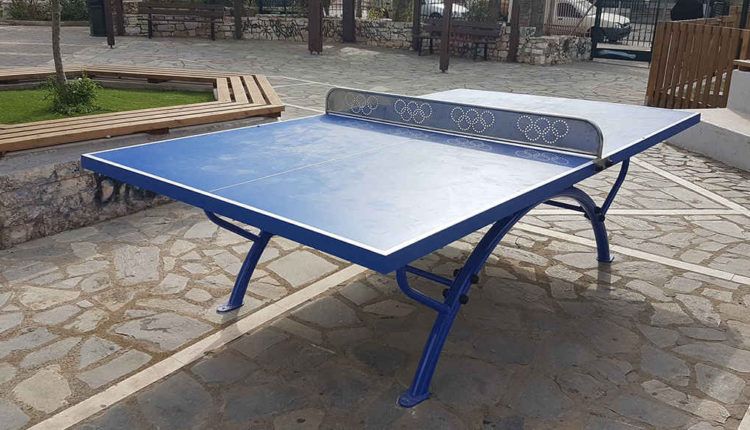 Βάρη – Βούλα -Βουλιαγμένη: Τραπέζια ping pong τοποθετήθηκαν σε εννέα πάρκα