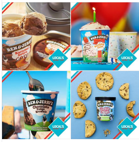 Όλες οι γεύσεις Ben & Jerry’s στο Local’s Market Café