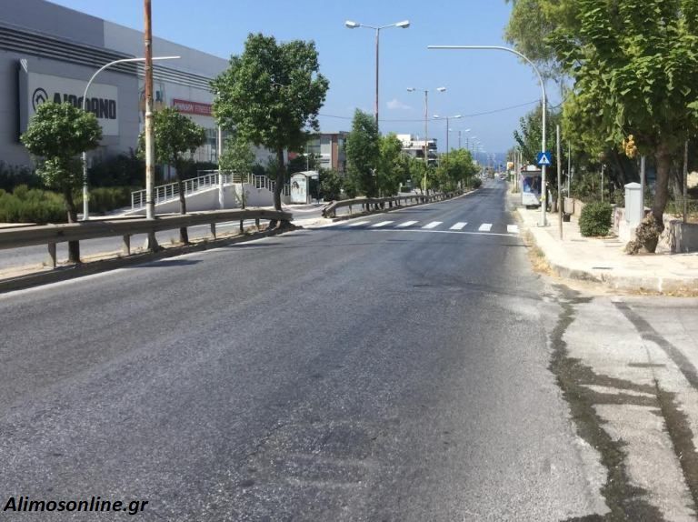 Ξεκινάνε αυτή την εβδομάδα οι εργασίες για την ασφαλτόστρωση της Λεωφόρου Αλίμου