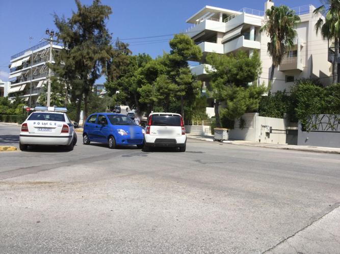 Τρακάρισμα στη συμβολή Αγίου Δημητρίου και Θουκυδίδου