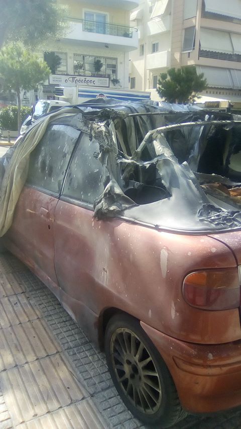 Άγνωστοι έβαλαν φωτιά σε αυτοκίνητο – Αναζητούνται μάρτυρες