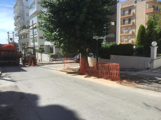 Διορθωτικές εργασίες από την Εταιρεία Φυσικού Αερίου μετά την πρόσφατη κακοκαιρία