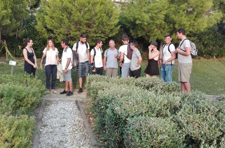 Επίσκεψη Γάλλων Σπουδαστών Αρχιτεκτονικής Τοπίου στο Πάρκο Φλοίσβου
