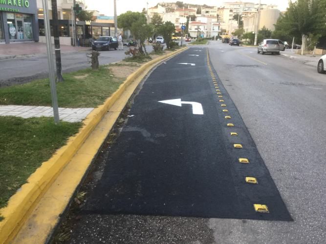Δόθηκε και πάλι στην κυκλοφορία η αριστερή λωρίδα στη διασταύρωση Ιωνίας και Μυρτιδιωτίσσης