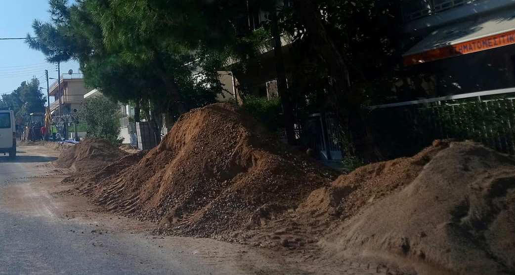 Έργα της ΕΥΔΑΠ έχουν αναστατώσει την Ιωνίας
