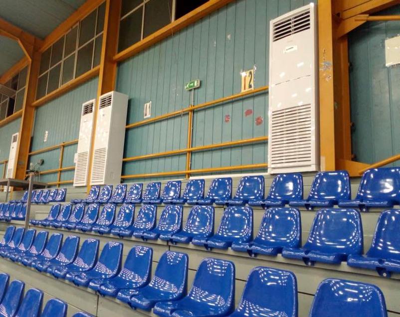 Κλιματιστικά τοποθετήθηκαν στο Κλειστό Γυμναστήριο Αλίμου
