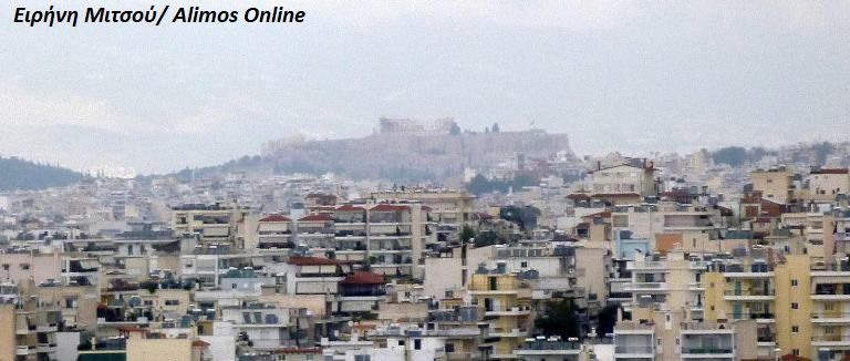 Η Ακρόπολη και ο Λυκαβηττός από τον Λόφο Πανί