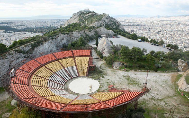 To Θέατρο Λυκαβηττού ετοιμάζεται να λειτουργήσει ξανά
