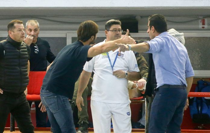 Επεισόδια στον αγώνα πόλο Εθνικός – Γλυφάδα