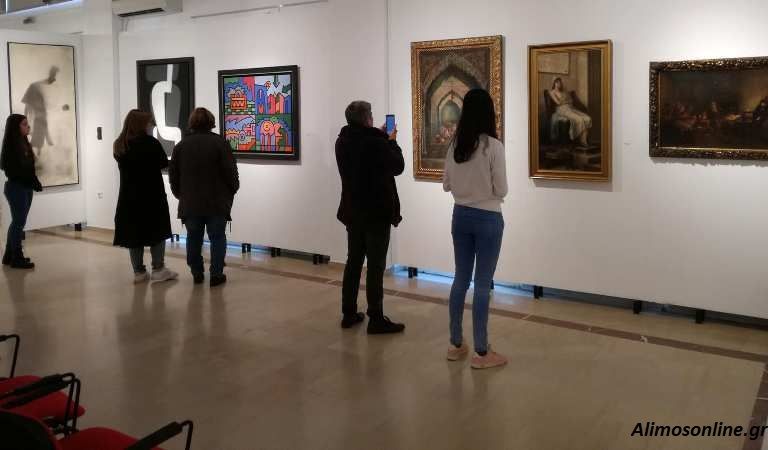 Έως το τέλος Ιανουαρίου η έκθεση «Από τον Άλιμο με θέα»