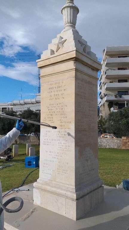 Συνεχίζονται οι εργασίες συντήρησης στο Συμμαχικό Κοιμητήριο