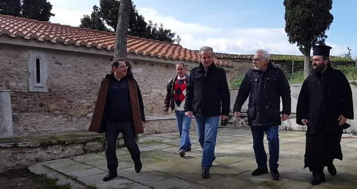 Ο Αντιπεριφερειάρχης Αττικής επισκέφτηκε το Κτήμα Τραχώνων