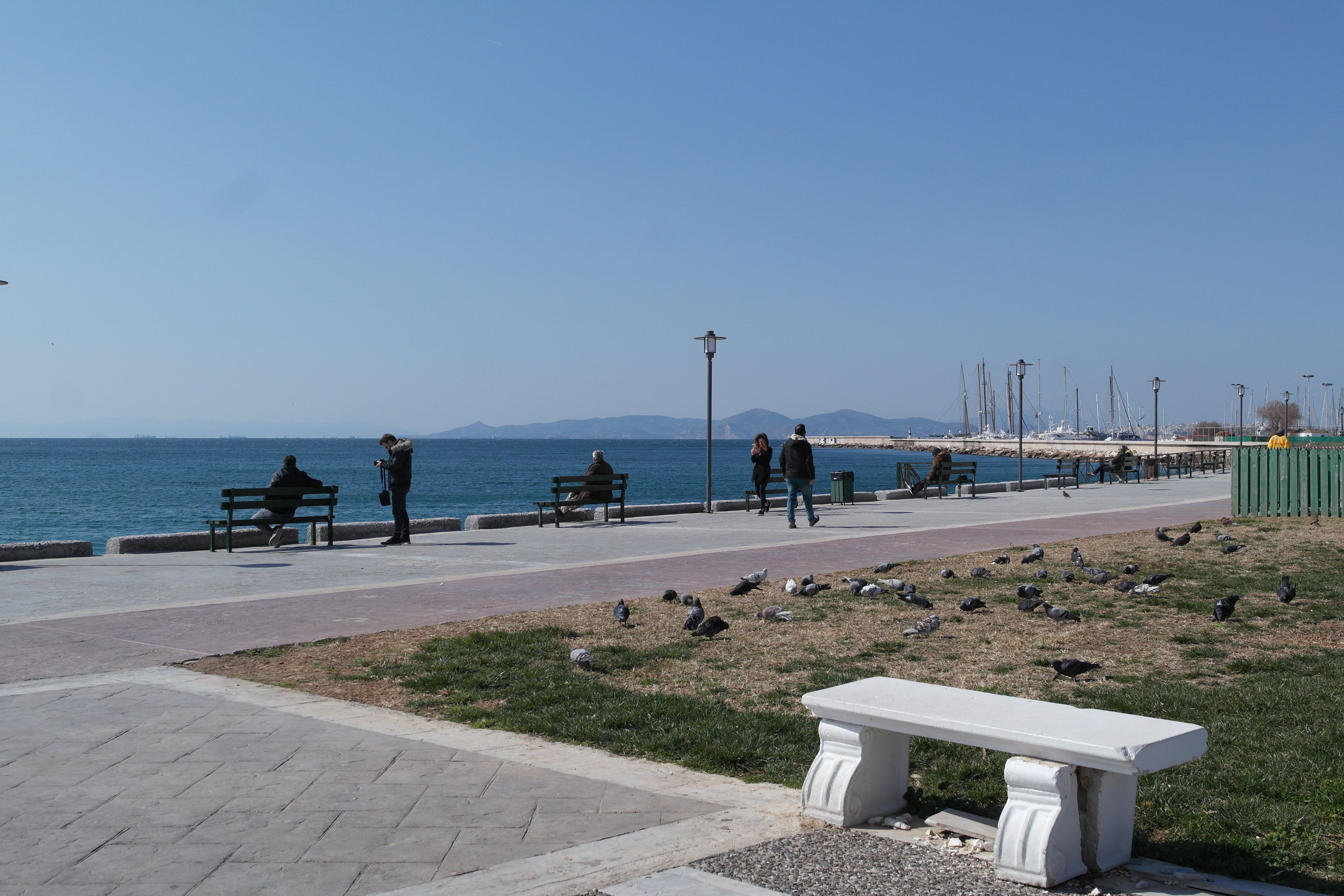 Η «Ωκεανίς» μας αποχαιρέτησε και η παραλία γέμισε με κόσμο