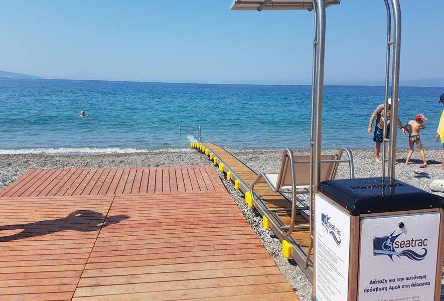 Ράμπες για ΑμεΑ στις δύο ελεύθερες ακτές του Αλίμου