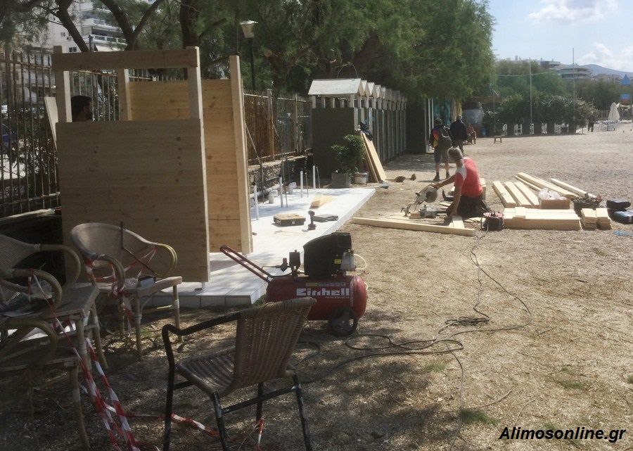 Η ελεύθερη παραλία ανακαινίζεται