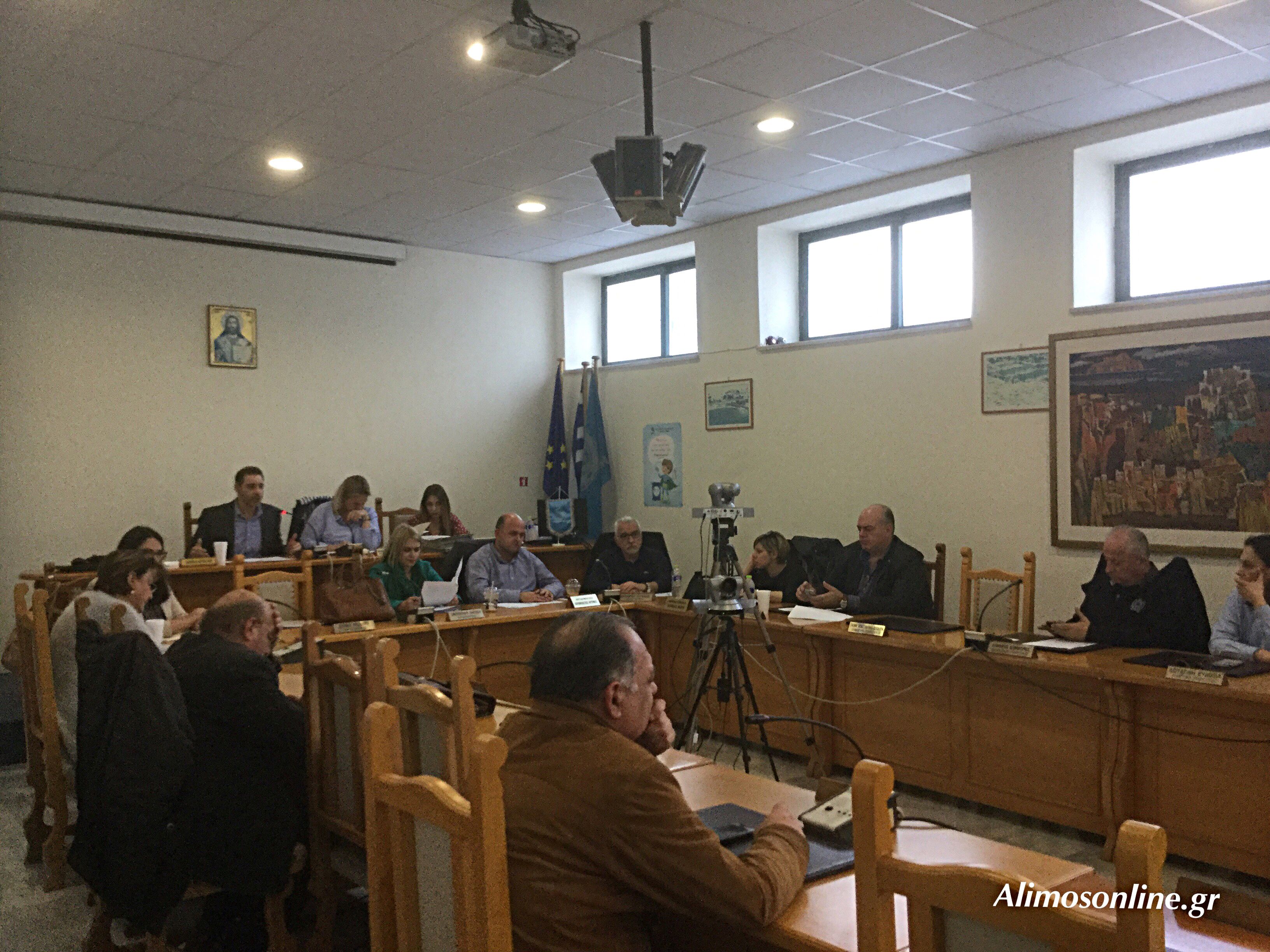 Πραγματοποιήθηκε η τελευταία τακτική συνεδρίαση του Δ.Σ. Αλίμου