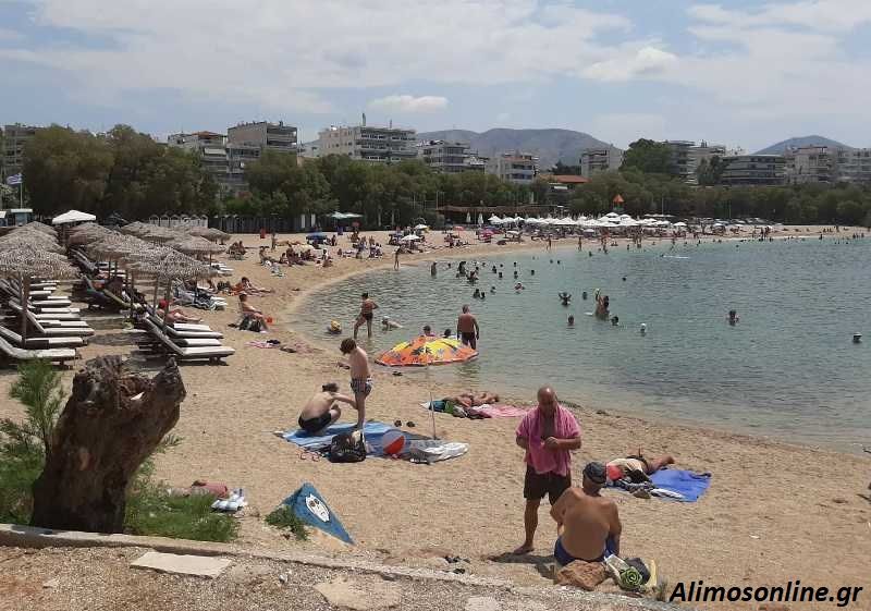 Κατέβηκαν στην παραλία οι Αλιμιώτες και οι Αλιμιώτισσες
