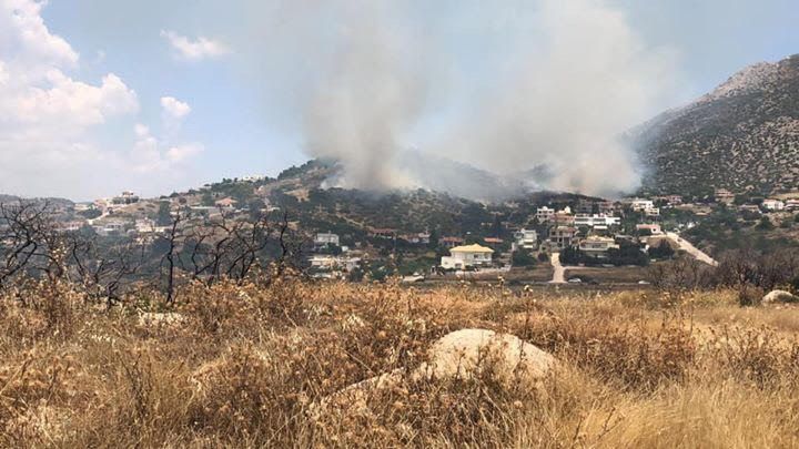 Μεγάλη φωτιά στο Λαγονήσι