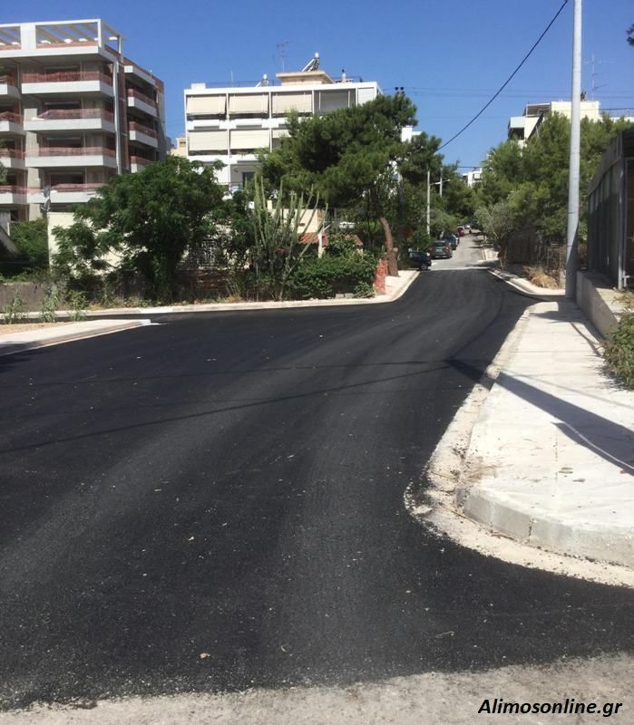 Ολοκληρώθηκε η σύνδεση των οδών Τσόχα και Οδυσσέα Ελύτη στο Καλαμάκι