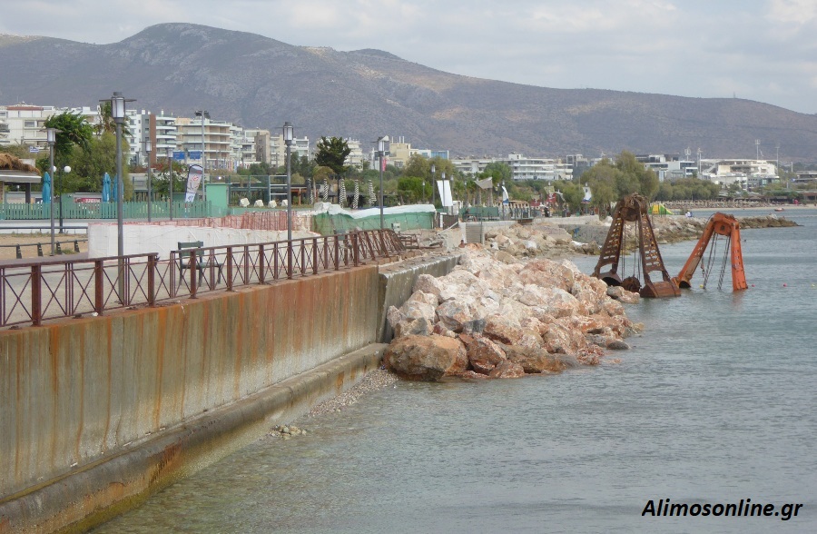 Με την πρόοδο των εργασιών μειώνεται η επικινδυνότητα του σημείου