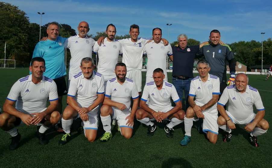 Η Α.Ο. Παλαίμαχων Καλαμακίου γυρίζει από Ολλανδία με το κύπελλο