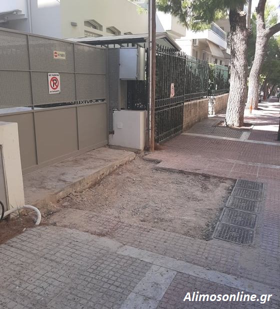 Προς επίλυση το θέμα με το πεζοδρόμιο της Θουκυδίδου;