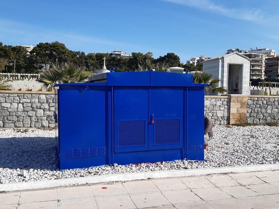 Ο Γιώργος Μακαριγάκης ενημέρωσε τους δημότες πως έγινε αποκατάσταση των ζημιών μετά τους βανδαλισμούς