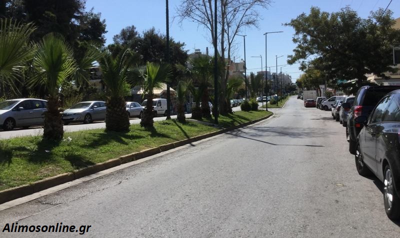 Με τα εμπορικά καταστήματα να έχουν κλείσει, άδειασε ο Άλιμος