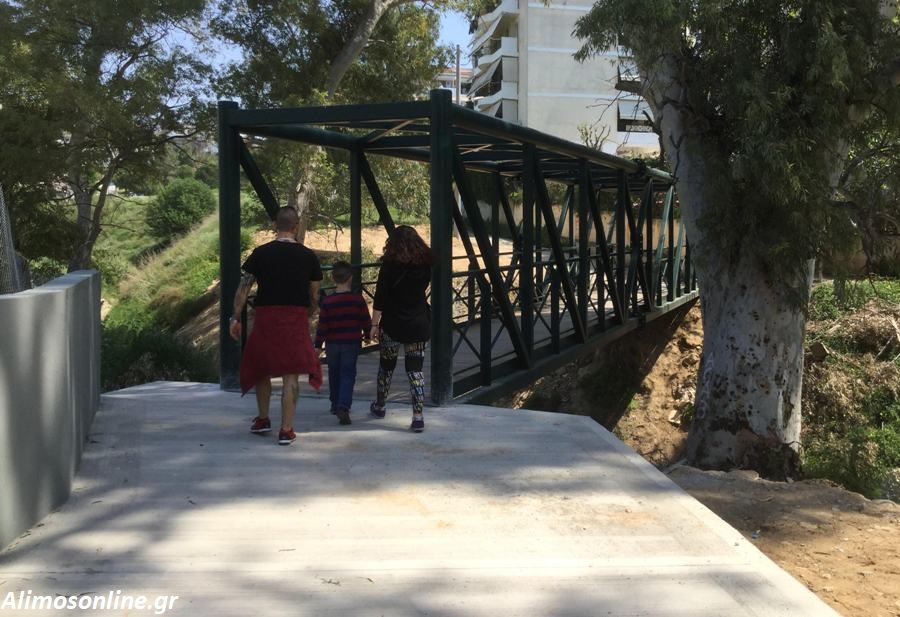 Έτοιμη η μικρή πεζογέφυρα στην οδό Λευκωσίας
