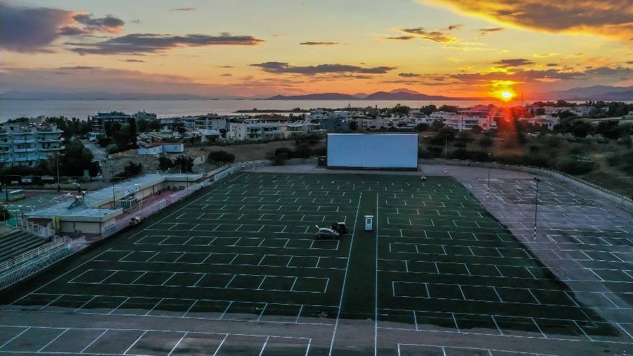Γλυφάδα: Η πρώτη εικόνα από τον χώρο του drive in