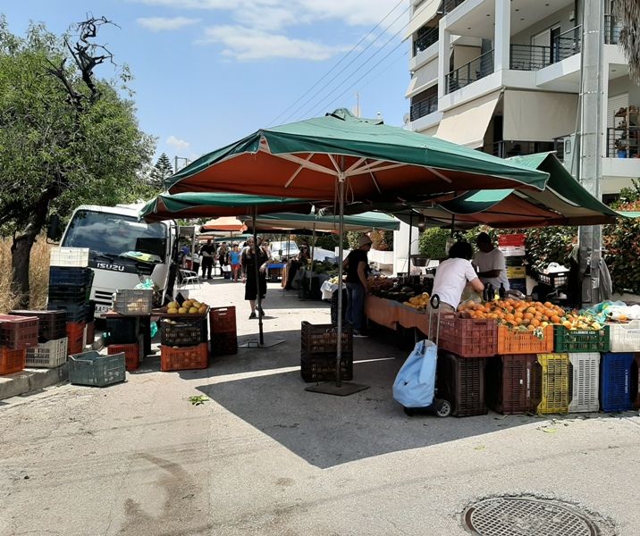 Στην οδό Χειμάρρας η λαϊκή αγορά της Τρίτης