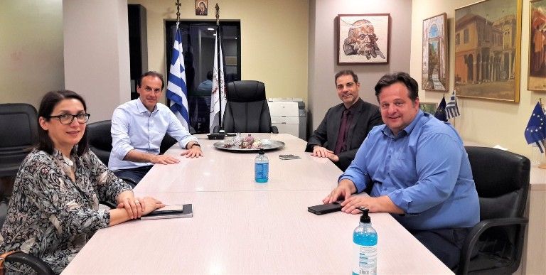 Συνάντηση των Δημάρχων Αλίμου, Ηλιούπολης, Γλυφάδας και Αγίου Δημητρίου