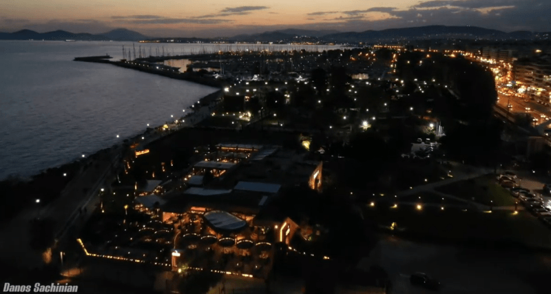 Alimos by night: Ένα εντυπωσιακό video από την παραλία Αλίμου