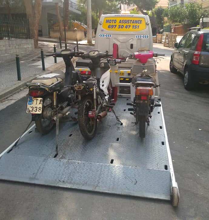 23 μηχανάκια απομακρύνθηκαν σήμερα από τους δρόμους του Αλίμου