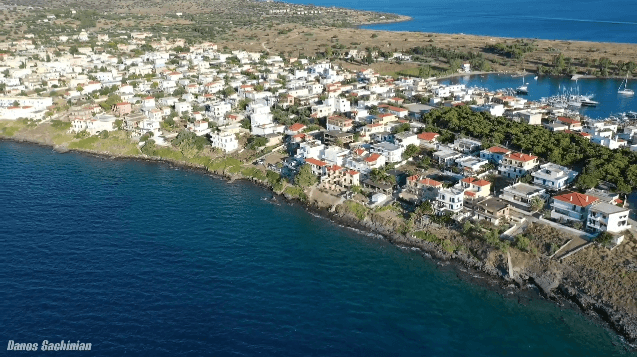 Ένα video απο drone της Αίγινας που ατενίζουμε από την παραλία του Αλίμου