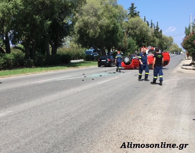 Τροχαίο ατύχημα στην παραλιακή λεωφόρο
