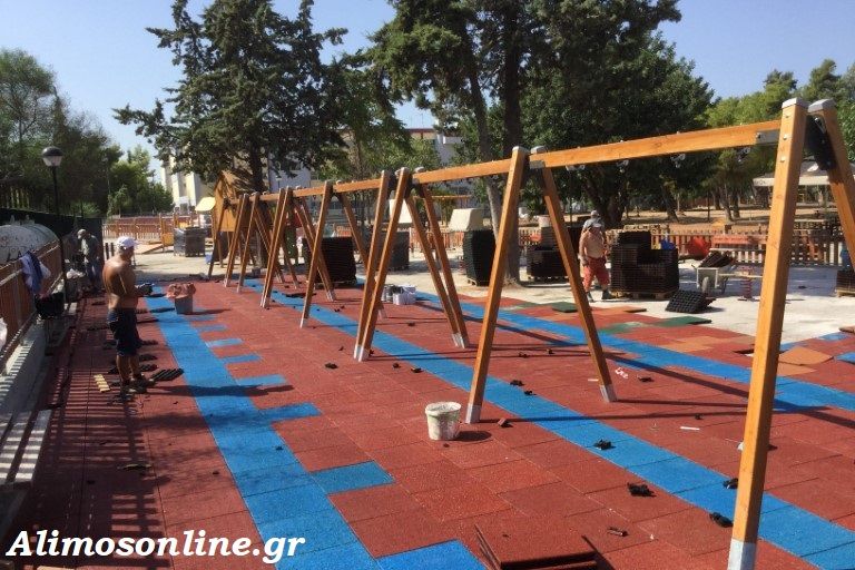 Στην τελική ευθεία η ανακαίνιση της παιδικής χαράς στην Πλατεία Καραϊσκάκη