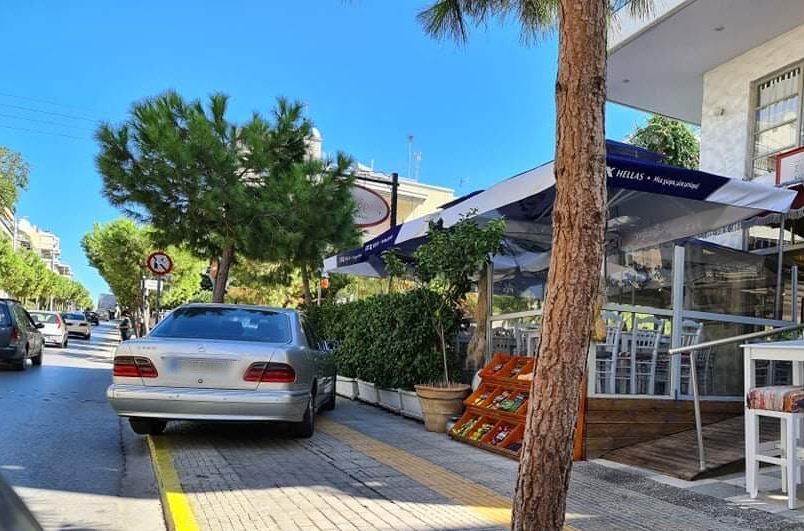 Ούτε ένας πεζός δεν μπορούσε να περάσει