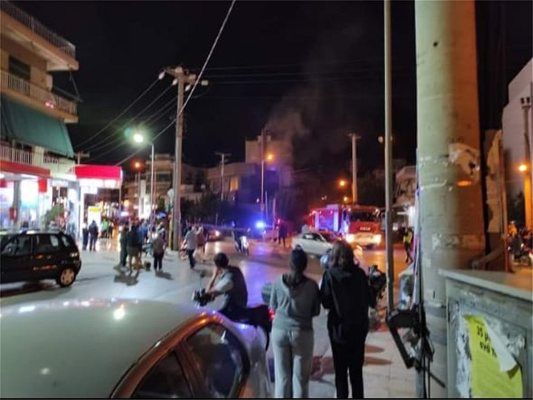 Φωτιά σε εστιατόριο της Λ. Αμφιθέας