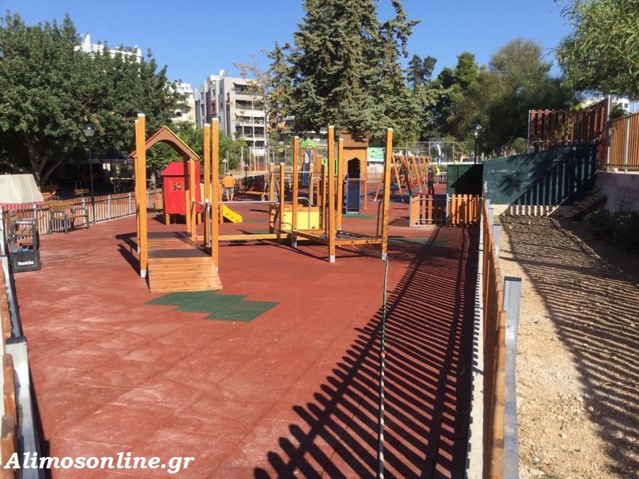 Σχεδόν έτοιμη είναι η Παιδική Χαρά της πλατείας Καραϊσκάκη