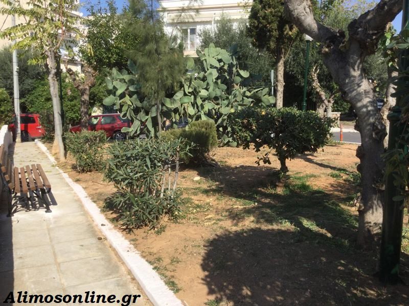 Περιποίηση και φροντίδα στο παρκάκι των οδών Αθ. Διάκου και Τσουκανέλη