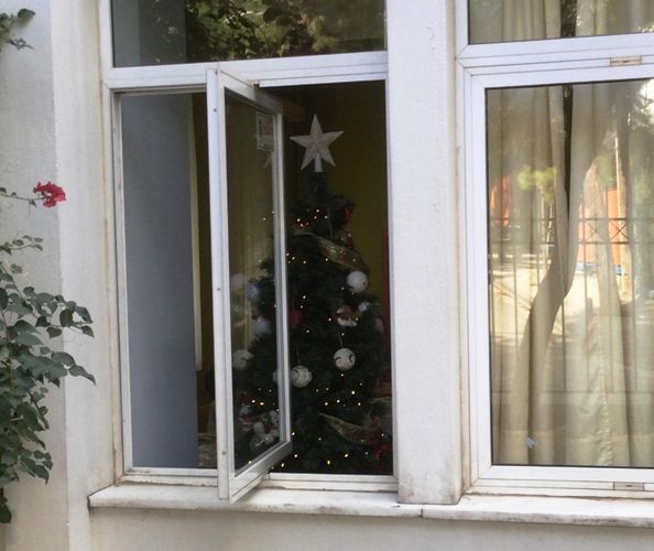 Tα παιδάκια στην Παιδόπολη «Αγ. Ανδρέας» στόλισαν το χριστουγεννιατικό τους δένδρο