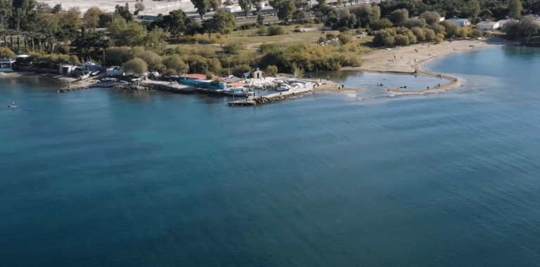 Το Μικρό Λιμανάκι από ψηλά