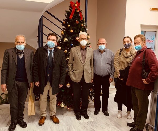 Συνάντηση του Κώστα Χαρίτου με τον Πρόεδρο και τα μέλη του Δ.Σ των εργαζομένων του Δήμου Αλίμου